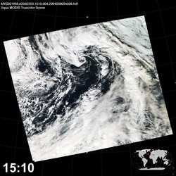 Level 1B Image at: 1510 UTC