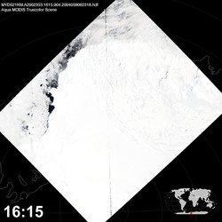 Level 1B Image at: 1615 UTC