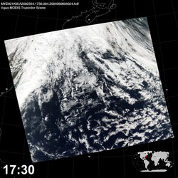 Level 1B Image at: 1730 UTC