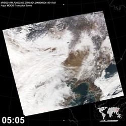 Level 1B Image at: 0505 UTC