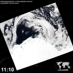 Level 1B Image at: 1110 UTC