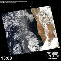 Level 1B Image at: 1300 UTC