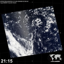 Level 1B Image at: 2115 UTC