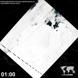 Level 1B Image at: 0100 UTC