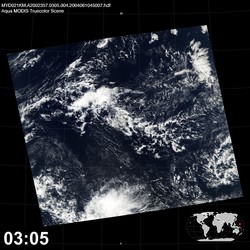 Level 1B Image at: 0305 UTC