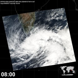 Level 1B Image at: 0800 UTC