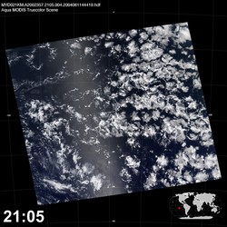 Level 1B Image at: 2105 UTC