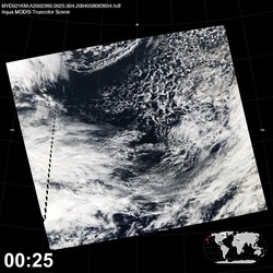 Level 1B Image at: 0025 UTC