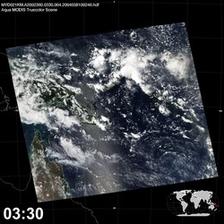 Level 1B Image at: 0330 UTC