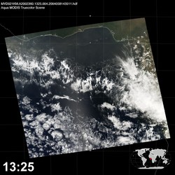 Level 1B Image at: 1325 UTC