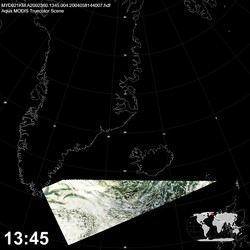 Level 1B Image at: 1345 UTC