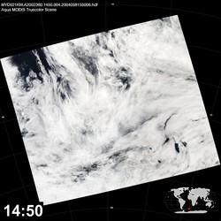 Level 1B Image at: 1450 UTC