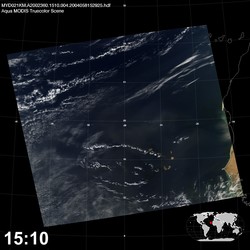 Level 1B Image at: 1510 UTC