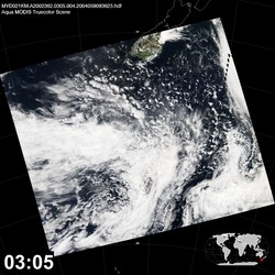 Level 1B Image at: 0305 UTC