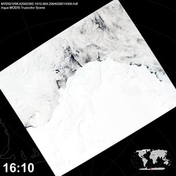 Level 1B Image at: 1610 UTC