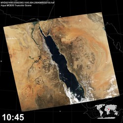 Level 1B Image at: 1045 UTC