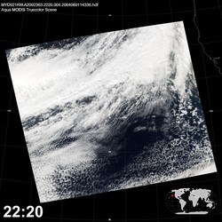 Level 1B Image at: 2220 UTC