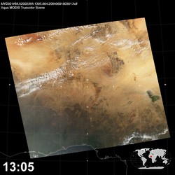 Level 1B Image at: 1305 UTC