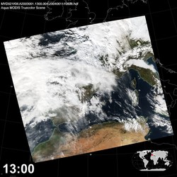 Level 1B Image at: 1300 UTC