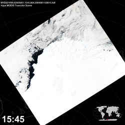 Level 1B Image at: 1545 UTC