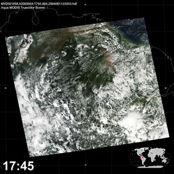 Level 1B Image at: 1745 UTC