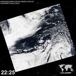 Level 1B Image at: 2225 UTC