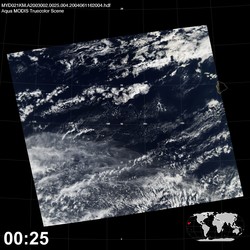 Level 1B Image at: 0025 UTC