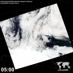 Level 1B Image at: 0500 UTC