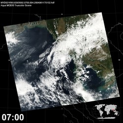 Level 1B Image at: 0700 UTC