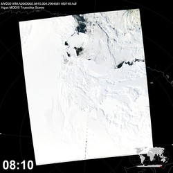 Level 1B Image at: 0810 UTC