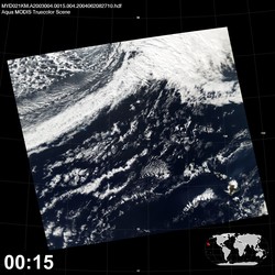 Level 1B Image at: 0015 UTC