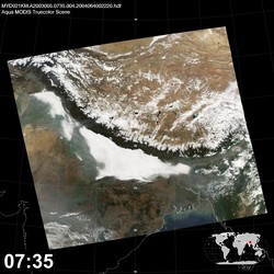 Level 1B Image at: 0735 UTC