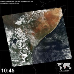 Level 1B Image at: 1045 UTC