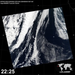 Level 1B Image at: 2225 UTC