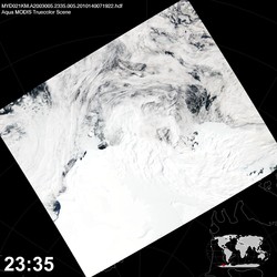 Level 1B Image at: 2335 UTC