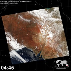 Level 1B Image at: 0445 UTC