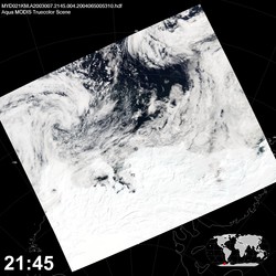 Level 1B Image at: 2145 UTC