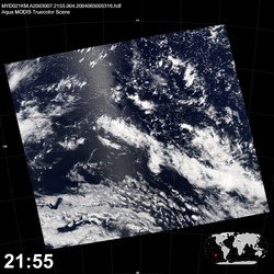 Level 1B Image at: 2155 UTC