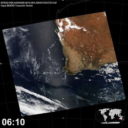 Level 1B Image at: 0610 UTC