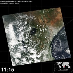 Level 1B Image at: 1115 UTC