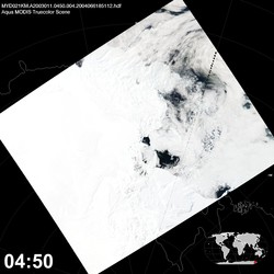 Level 1B Image at: 0450 UTC