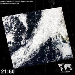 Level 1B Image at: 2150 UTC