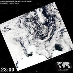 Level 1B Image at: 2300 UTC