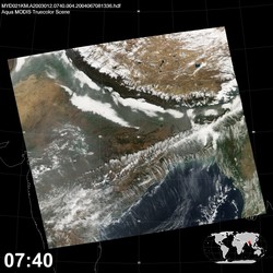 Level 1B Image at: 0740 UTC