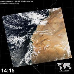 Level 1B Image at: 1415 UTC