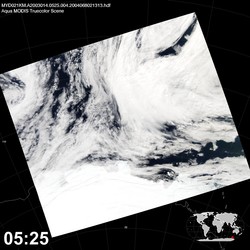 Level 1B Image at: 0525 UTC