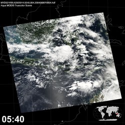 Level 1B Image at: 0540 UTC