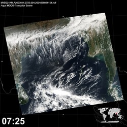 Level 1B Image at: 0725 UTC