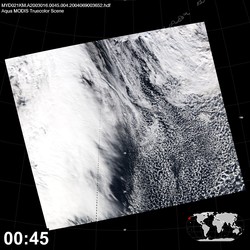 Level 1B Image at: 0045 UTC