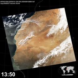 Level 1B Image at: 1350 UTC